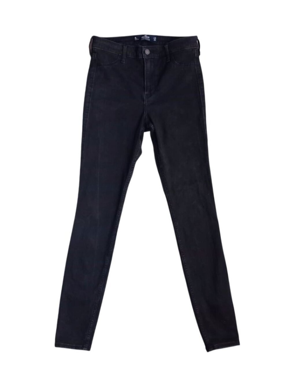 Hollister Black High Rise Skinny Legging Jeans Size 9L / W29 L30 Advanced Stretc